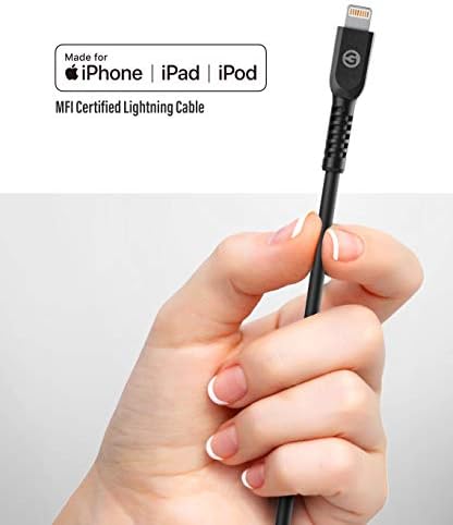 GALVANOX MFi Certified USB-C to Lightning Charging Kit for i Phone 12/13/14 – 18 W Fast Wall Adapter & Durable Cable for Swift Power Delivery – Compatible with i Phone XR, 11, 12 Pro Max – Ultimate Charging Efficiency and Reliability
