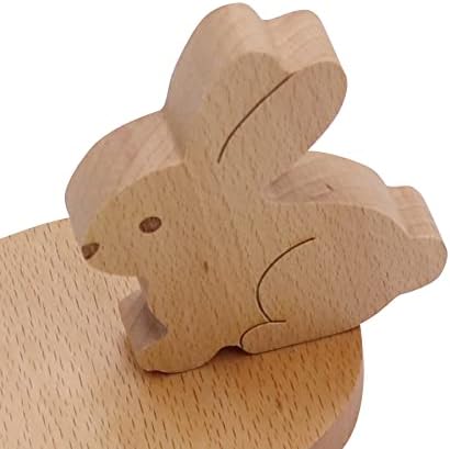 Whimsical Dog-Themed Wooden Phone Stand – Charming Desk Accessory for Mobile Devices, Perfect Gift for Pet Enthusiasts, Stylish and Functional Home Office Decor with Stable Anti-Slip Base for Enhanced Productivity and Optimal Viewing Experience