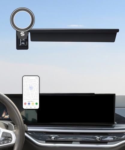Premium Magnetic Car Phone Holder for 2024-2025 BMW X5/X6 & 2023-2025 X7 – 360° Rotating Smartphone Mount with Secure Clip for 14.9-Inch Touchscreen – Essential Hands-Free Accessory for Safe Driving & Effortless Smartphone Integration