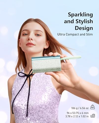 VEGER Stylish 10,000 m Ah Portable Charger with Detachable Cable – 20 W Fast Charging Power Bank for i Phone 15/14 & Android Devices – Chic Travel Essential in Eye-Catching Blue for On-the-Go Charging