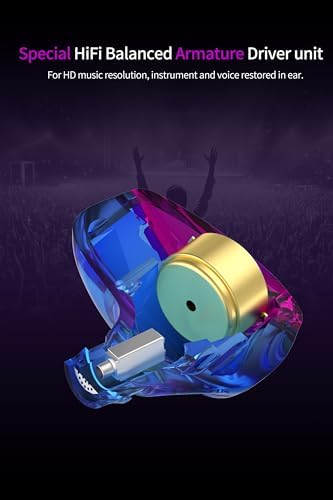 Experience Unmatched Audio Fidelity with Keephifi KZ ZVX In-Ear Monitor Earphones – 10 mm Dual Cavity Dynamic Driver, Premium Metal Shell, Detachable 2-Pin Silver-Plated Cable, and Integrated Mic for Audiophiles and Musicians – Superior Sound Quality and Comfortable Fit for All-Day Listening