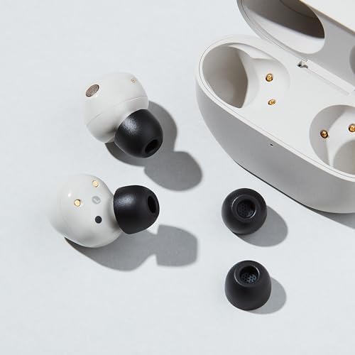 Experience Next-Level Audio Comfort with AZLA Foamax Standard (ML) Memory Foam Earbud Tips – Superior Noise Isolation and Enhanced Fit for Sony, Beats, Samsung, and Skullcandy Wireless Headphones – Premium Replacement Tips Boosting Sound Quality and Reducing Listener Fatigue