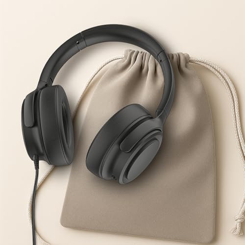 Experience Ultimate Sound Clarity with Stylish Purple USB C Wired Over-Ear Headphones – Immerse Yourself in Exceptional Hi-Fi Stereo Audio and Advanced Noise Isolation for Unmatched Comfort, Ideal for Music Aficionados and Professionals, Fully Compatible with USB C Devices