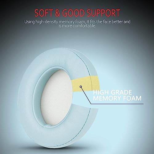 Upgrade Your Beats: Krone Kalpasmos Studio 3 & 2 Replacement Ear Pads – Soft Memory Foam Cushions for Ultimate Comfort and Noise Isolation in Vibrant Red – Perfect Fit for Wired & Wireless Models (B0501, B0500) – Enhance Sound Quality & Style Effortlessly
