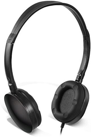 Bulk Dark Blue Headphone Earbud Set (KHP0-25 DBlue) – 25 Pack for Schools, Travel, and Everyday Use – Comfortable, Durable, and Versatile Audio Solution for Students and Professionals – Enhanced Device Compatibility for Immersive Sound Experience