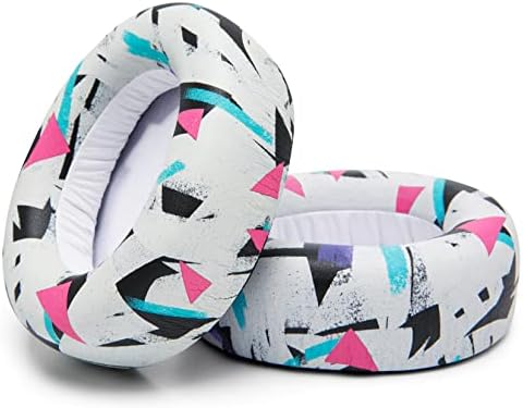 Upgrade Your Sound: WC Premium Replacement Earpads for Steelseries Arctis Nova Pro Wireless by Wicked Cushions | Enhanced Comfort with Thick, Soft Leather & Superior Durability | Red Camo Design for Distinctive Style & Optimal Sound Isolation