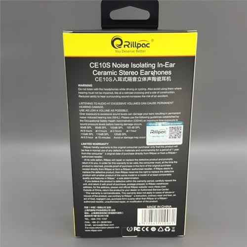 Premium CE10 S Noise-Isolating In-Ear Headphones with Hi-Fi Stereo Sound, Built-in Microphone, and Universal Smartphone Compatibility – Ergonomic Design for Ultimate Comfort and Immersive Listening Experience in Sleek Black Finish