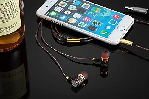 Elevate Your Audio Experience with Betron YSM1000 Wired Earphones – Noise Isolating Earbuds with Tangle-Free Cable and 3.5 mm Jack Compatibility for i Phone and More – Lightweight Comfort for Extended Use and Unmatched Sound Quality