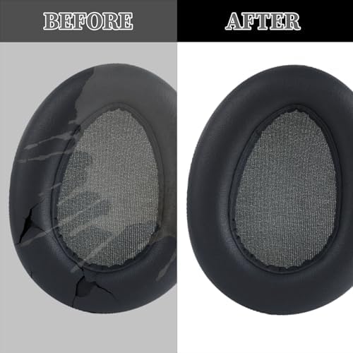 Enhance Your Audio Experience with Aiivioll JBuds Lux ANC Replacement Ear Pads – Premium Protein Leather & Noise Isolation Foam for JLAB Wireless Headphones in Elegant White – Effortless Installation for Ultimate Comfort and Superior Sound Quality