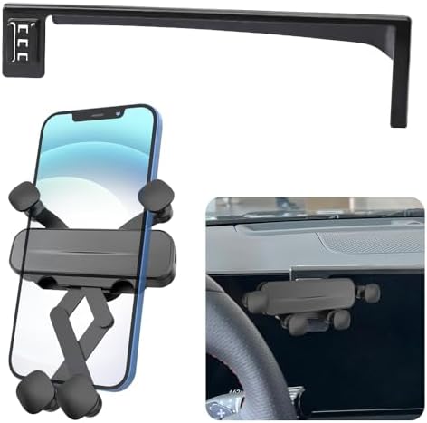 Hyundai Sonata 2024-2025 Premium Mobile Phone Holder – Effortless Tool-Free Installation, Adjustable Viewing Angles, and Robust Design for Ultimate Device Stability and Stylish Interior Integration – Essential Car Accessory for Safe Navigation and Enhanced Driving Experience