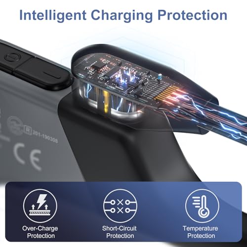 Magnetic 4 Pin Charging Cable for Shokz S710 Headphones – 2 Pack USB-C Quick Charge & File Transfer Solution, 1 m Length for Enhanced Compatibility with Open Swim Pro, Durable Design for Tech Enthusiasts