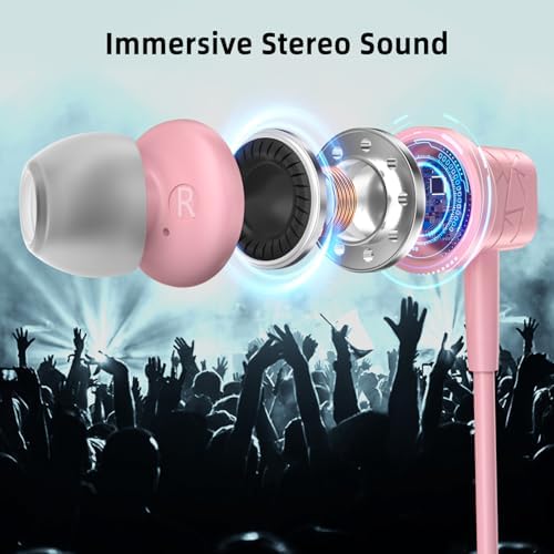 APETOO USB C Wired Earbuds: Unmatched Sound Quality and Noise Isolation for Samsung Galaxy S25/S24/S23 & i Phone 16 – Ergonomic In-Ear Design for Ultimate Comfort and Broad Device Compatibility – Fast USB C Connectivity for Effortless Music Enjoyment and Immersive Listening Experience