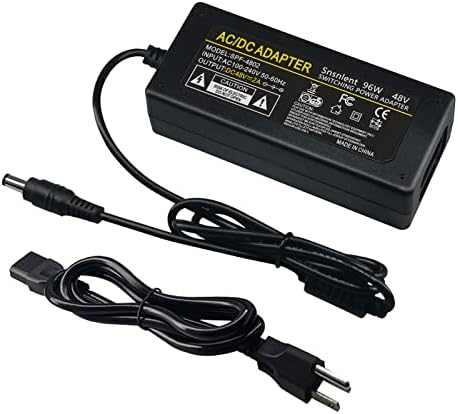 High-Performance 48 V 3 A AC/DC Power Supply Adapter – 144 W Versatile Charger for POE Routers & Control Systems – Reliable Senshunshiye Switching Power Transformer with 5.5 x2.5 mm Interface for Enhanced Device Compatibility and Safety Features