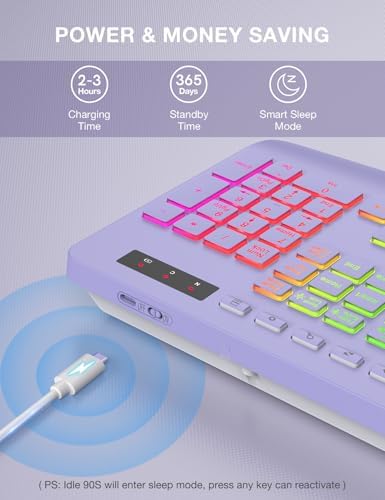 SABLUTE Ergonomic Large Print Wired Keyboard with Wrist Rest & Phone Holder – Perfect for Enhanced Visibility and Comfort in Windows, Desktop & Laptop Use – Eye-Catching Yellow Design for Effortless Typing Experience