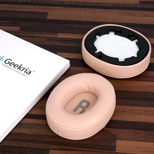 Transform Your JBL Headphones with Geekria Quick Fit Replacement Ear Pads – Premium Memory Foam Ear Cushions for Enhanced Comfort and Sound Isolation – Compatible with JBL Tune 700 BT, 750 BTNC, 710 BT, 720 BT, 760 NC, 770 NC – Sleek White Design for Modern Aesthetic – Easy Installation for Long-Lasting Audio Enjoyment and Hygiene
