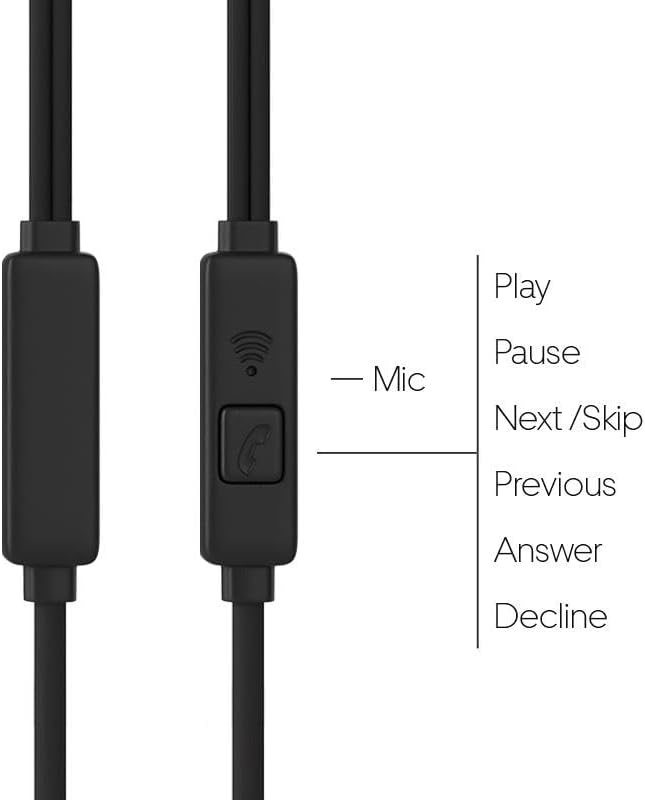 Maeline 40-Pack Wired Earbuds: High-Fidelity Noise-Cancelling Headphones with Heavy Bass | Ergonomic Design for i Phone & Android | Vibrant Colors & Clear Mic for Calls | Universal 3.5 mm Compatibility | Perfect for Music, Gaming, and Daily Commutes