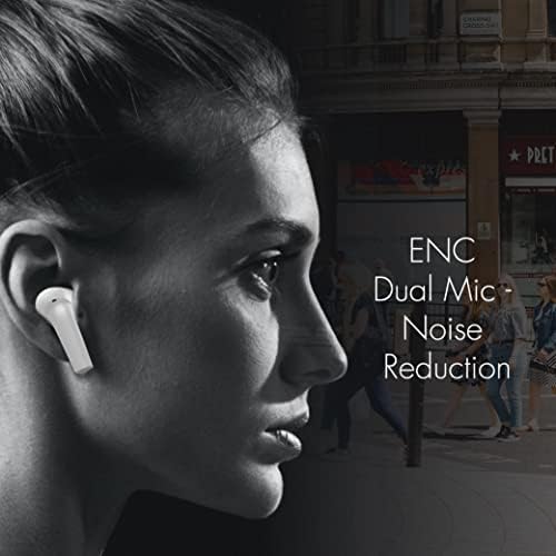 Transform Your Sound Journey with NUU Buds A | Pearl White Wireless Earbuds Featuring Advanced Active Noise Cancelling | 30-Hour Playtime & Effortless Bluetooth Connectivity | Ergonomic Comfort for All-Day Use and Secure Fit