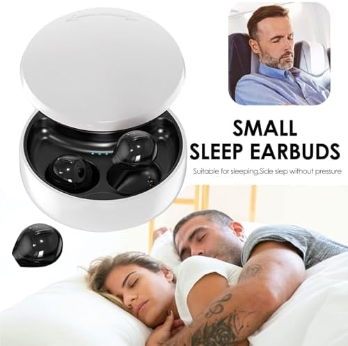 Discreet Mini Wireless Earbuds for Small Ears – Invisible Bluetooth Earpieces with Ergonomic Comfort and Portable Charging Case – Seamless Audio for Work, Travel, and Relaxation – Perfect Compatibility with Android & i OS Devices