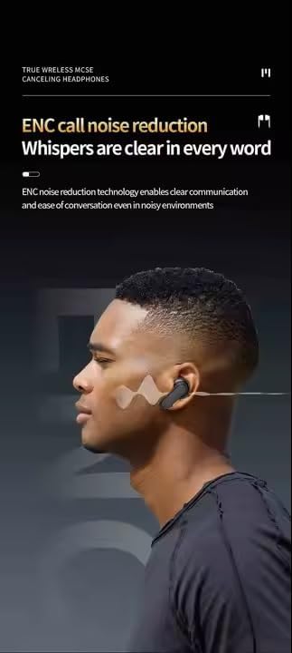 Revolutionary True Wireless ANC Earbuds with Advanced Bluetooth 5.4 – Immerse in Deep Bass Stereo Sound, Effortless LED Touch Control & Built-in Mic for Gaming Sessions – Seamless Compatibility with Android, i OS, Tablets & Laptops – Transform Your Listening Journey Today