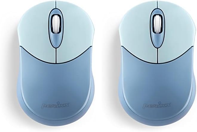 Elevate Your Productivity with the Perixx PERIMICE-802 PP Wireless Bluetooth Mouse – Sleek Purple Design for Windows, i OS & Android Devices – Ergonomic Comfort and High Precision Tracking for On-the-Go Professionals