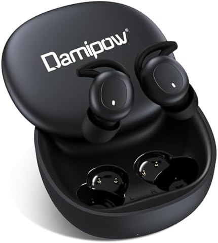Transform Your Sleep with Damipow L29 Wireless Earbuds – Bluetooth 5.3 Noise Cancelling Headphones Designed for Side Sleepers, Ultra-Lightweight, and Soft for Maximum Comfort During Rest, Meditation, and Fitness – Experience Unmatched Relaxation with Seamless Connectivity and Superior Sound Quality