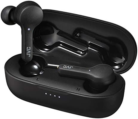 JVC Gumy True Wireless Earbuds – Bluetooth 5.0, IPX4 Water-Resistant with 15-Hour Battery Life – Comfortable Fit for Active Lifestyles, Sleek Design for Everyday Use – Premium Sound Quality and Touch Control Features for Seamless Listening Experience