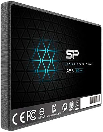 Transform Your Device with Silicon Power 1 TB SATA III SSD – High-Speed 3 D NAND Storage, SLC Cache Performance Boost, Compact 2.5″ Design for Seamless Upgrades and Enhanced Productivity