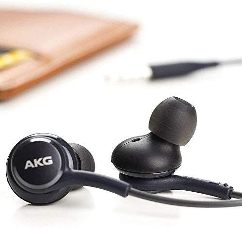 Premium AKG Stereo Earbuds for Samsung Galaxy S10 Series – Tangle-Free Headphones with Microphone & Volume Control – Dual Pack for Enhanced Sound Experience – Perfect for Music Lovers and Professionals
