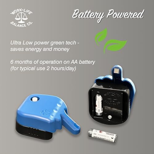 Stay Productive with the Cordless Laptop Trackpad Jiggler – 6-Month AA Battery Life, Undetectable Operation for Seamless Workflow – Effortlessly Keeps Your Touchpad Active for Uninterrupted Performance – Ideal Mechanical Mouse Mover for Professionals on the Go – ON/OFF Switch for Easy Control and Enhanced Compatibility (Excludes De II) – Perfect for Long Meetings and Multitasking!