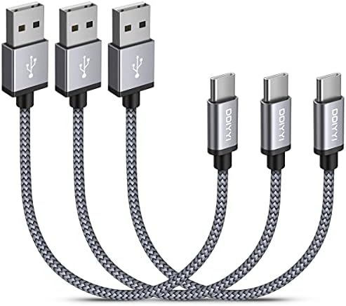 USB Type C Cable 5Pack (3/3/6/6/10FT), Nylon Braided USB C Cable Fast Charger Cord for iPhone 16/15, Samsung Galaxy S24 S23, LG V30 V20 G5 G6, PS5, Google Pixel, Redmi, HTC – Enhanced Compatibility and Speed