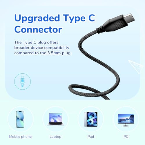 Transform Your Child’s Audio Adventures with Ear Fun K3 Kids Over-Ear Headphones – Engineered for Safe Listening with Volume Limiting, Exceptional HD Stereo Sound, and Travel-Friendly Foldable Design in Vibrant Blue – Ideal for School, Stylish for Every Young Explorer with Enhanced USB-C Compatibility!