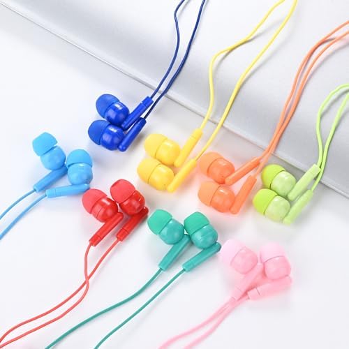 Bulk 100 Pack Classroom Earbuds – Lightweight and Durable Headphones for Enhanced Student Focus, Tangle-Free Design Perfect for Interactive Learning, Compatible with Tablets and Laptops, Ideal Audio Solution for Group Activities and Educational Presentations