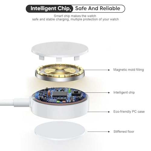 38 W Dual Port Fast Car Charger for Apple Watch & i Phone – USB-C PD & QC3.0 Charging Adapter with 6 ft Lightning Cable – Power Up Your Devices on the Go with Enhanced Compatibility and Safety Features