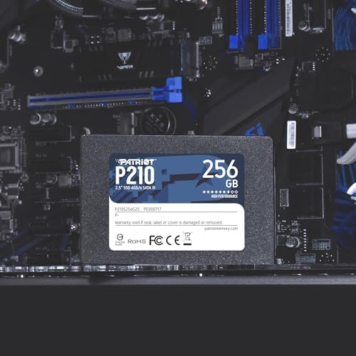 Transform Your Computing with Patriot Memory P210 128 GB SATA III SSD – Ultra-Fast 2.5 Inch Internal Drive for Gamers and Creative Professionals Seeking Unmatched Performance and Reliability