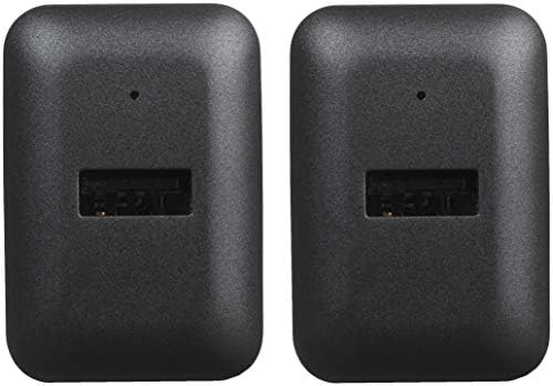 Power Up Anywhere: Amazon Basics 12 W USB-A Wall Charger for i Phone & Samsung – Dual Pack, 2.4 A Fast Charging, Compact Design with Safety Features for Home & Travel