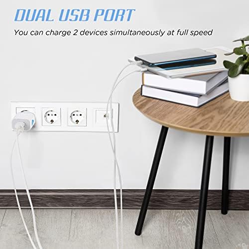 Xuhal 12 Pack Colorful USB Charger Blocks – Fast 2.1 A Multi-Device Wall Adapter for Smartphones & Tablets – Ultimate Travel Charging Solution for Families and Shared Spaces – Durable & Compact Design for Effortless Power Delivery