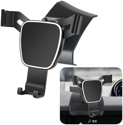 Porsche Cayenne 2024-2025 Coupe Turbo GT Phone Holder – Premium Auto Navigation Mount for Seamless Connectivity and Luxury Design – Custom-Fit Mobile Device Bracket with 360-Degree Rotation and Tool-Free Installation