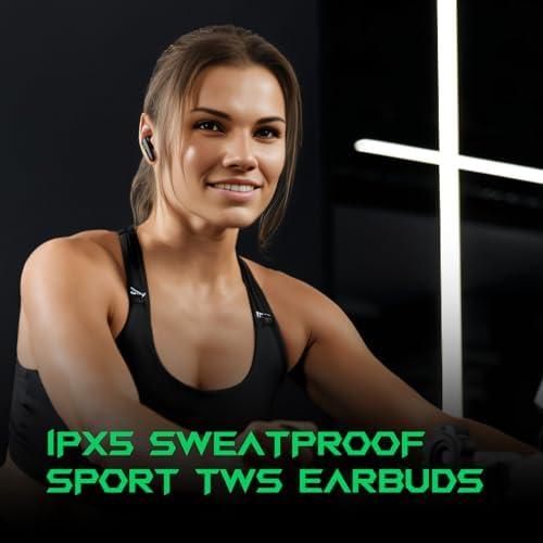 Elevate Your Gaming Experience with Black Shark Wireless Gaming Earbuds – Hi-Fi Stereo Sound, IPX5 Waterproof Design, Noise-Cancelling Microphone, and Quick Charging Case for Ultimate Convenience and Performance on i Phone & Android Devices