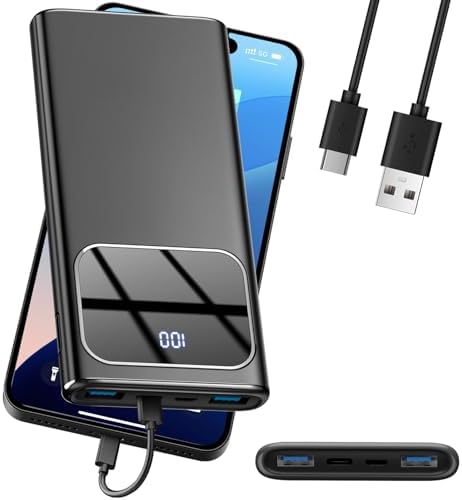 Ultimate 10000 m Ah Fast Charging Power Bank – PD 5 A/3 W USB-C Portable Charger for i Phone 16/15/14/13 & Samsung Galaxy S23/S22 – Lightweight & Durable External Battery Pack for On-the-Go Energy Solutions