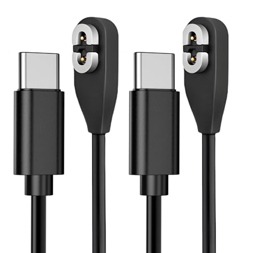 sweguard USB C Charger Cable 3Pack 3.3ft Magnetic Compatible with AfterShokz Aeropex, SHOKZ OPENCOMM, OPENRUN PRO, OPENRUN PRO Mini, OPENRUN, OPENRUN Mini – Enhanced Compatibility and Speed