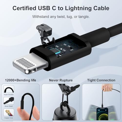 Accelerate Your Apple Watch Charging with the 20 W USB-C Fast Charger – 6 ft Magnetic Cable for Ultra 2 & All Models – MFi Certified for Rapid, Reliable Power Delivery and Exceptional Durability – The Ultimate Travel Companion for Effortless Charging