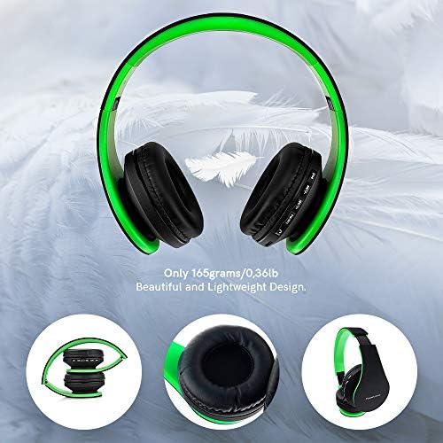 Experience the Ultimate in Comfort and Sound with Power Locus Stylish Purple & White Wireless Over-Ear Headphones – Hi-Fi Stereo Quality, Foldable Design for Travel, 12-Hour Battery Life, and Built-In Microphone for Hands-Free Calls – Perfectly Compatible with i Phone, Samsung, and LG Devices