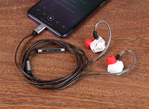 Discover Unmatched Audio Quality with Linsoul 7 Hz Salnotes Zero Hi-Fi In-Ear Earbuds – 10 mm Dynamic Driver for Rich Sound, Durable Stainless Steel Design, Detachable OFC Cable, Type C Connectivity with Mic – Perfect for Audiophiles and On-the-Go Music Lovers
