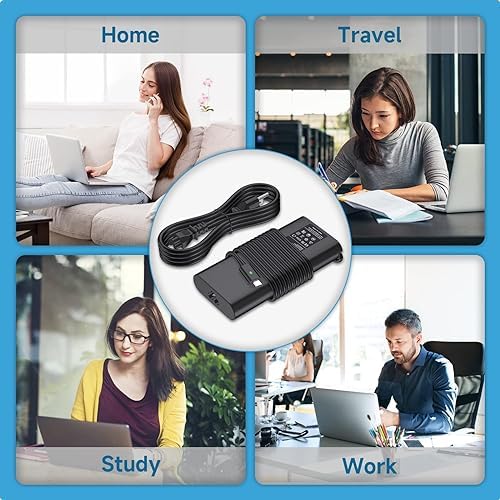 90 W USB-C Power Adapter for Dell XPS & Latitude Laptops – Fast Charging, Universal Compatibility with 2-in-1 Design for Ultimate Portability – Ideal for XPS 13, 15, 17, Latitude 3000, 5000, 7000, 9000 Series – Reliable AC Adapter with Multi-Protection Safety Features – Compact and Lightweight for Travel and Everyday Use – Perfect Charging Solution for Professionals and Students on the Go