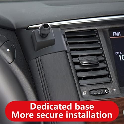 Ultimate Car Phone Holder for Nissan Armada 2021-2024 & Infiniti QX80 2022-2024 – Premium Auto Navigation Bracket for Secure Smartphone Mounting, Effortless Access to Navigation & Hands-Free Calls, Stylish Interior Enhancement, Tool-Free Installation, and 360-Degree Viewing Flexibility
