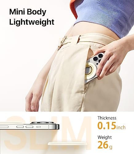Revolutionize Your Phone Handling with the 2025 Sability Max Magnetic Grip – Unmatched Dual-Sided Magnet and Rotating Ring Design for Mag Safe i Phone 16 Pro Max, 15, 14, 13, 12 & Samsung S25 – Essential Gym Accessory in Chic Grey for Effortless One-Handed Operation and Versatile Device Compatibility