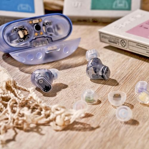 Premium Spin Fit Omni XL Silicone Eartips for True Wireless Earbuds & IEMs – Unmatched Sound Isolation & Comfort – 3.7 mm Nozzle Compatibility – Ultimate Replacement Tips for Enhanced Audio Quality