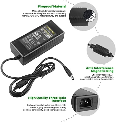 High-Performance 5 V 10 A Power Supply Adapter – 50 W AC to DC Converter for WS2812 B & WS2813 LED Strips – Reliable LED Driver with Global Compatibility, Enhanced Safety Features, and Efficient Power Delivery