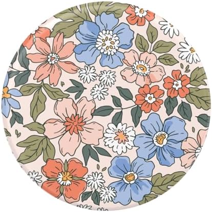 Magnetic Pop Grip for Mag Safe – Elegant Enamel Rose Noir | Multifunctional Phone Stand with Secure Grip & Customizable Swappable Top | Effortless Hands-Free Viewing Kickstand | Wireless Charging Compatible Accessory for Enhanced Smartphone Usability