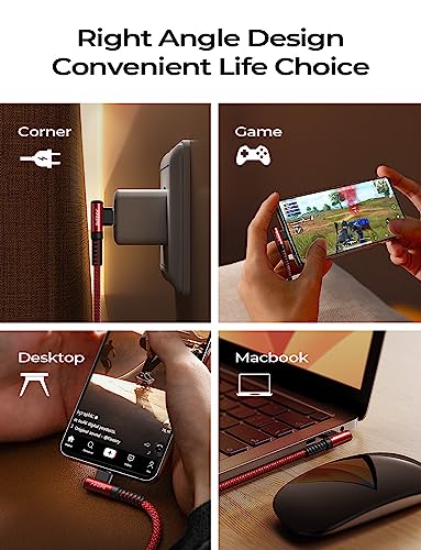 Optimize your charging setup with the AINOPE 240 W USB C to USB C Cable, a 6-foot powerhouse engineered for ultimate speed and flexibility. Featuring a right-angle connector, this fast charging cable is perfect for gaming or multitasking without the clutter of tangled cords. Compatible with the latest devices, including i Phone 16 Pro Max, i Phone 15, Mac Book Air/Pro, i Pad Pro, Samsung Galaxy, and Pixel, it delivers an impressive 240 W power output for rapid charging. The dual-pack offers exceptional value, ensuring you have a reliable charging solution wherever you go. Built with premium materials for durability, the sleek grey and blue design enhances your tech aesthetic while providing long-lasting performance. Elevate your device charging experience with this versatile cable, designed for both home and office use, while ensuring seamless connectivity across all your electronics.